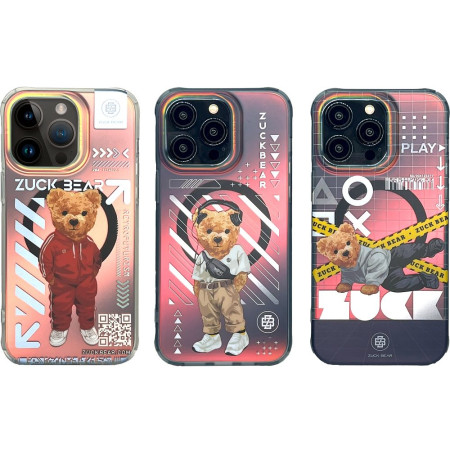 Husa MagSafe Zuck Bear pentru Iphone 15 Pro- Design New York Never Sleeps Husa MagSafe Zuck Bear pentru Iphone 15 Pro- Design New York Never Sleeps