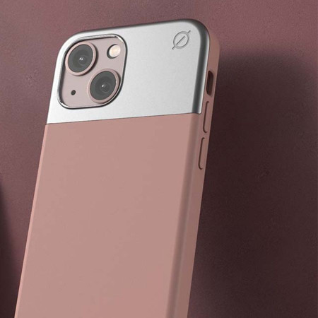 Husa Atom Studios Iphone 13 Pro Stil/Sustenabil/Protectie - Roz Husa Atom Studios Iphone 13 Pro Stil/Sustenabil/Protectie - Roz