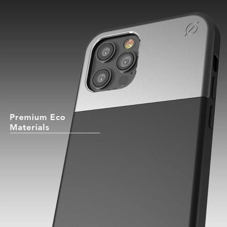 Husa Atom Studios Iphone 12 Stil/Sustenabil/Protectie, MagSafe - Negru Husa Atom Studios Iphone 12 Stil/Sustenabil/Protectie, MagSafe - Negru
