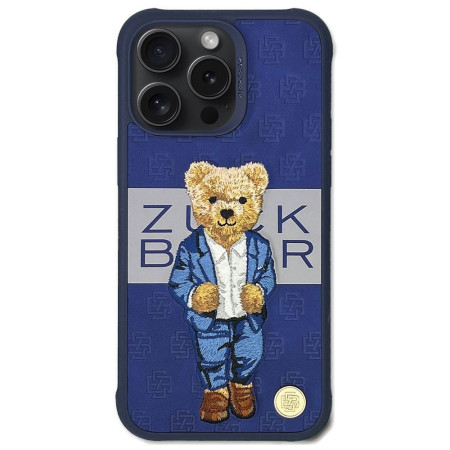 Husa Piele Zuck Bear pentru Iphone 15 Pro - Protectie Premium Design Paris Gentelman Suit Husa Piele Zuck Bear pentru Iphone 15 Pro - Protectie Premium Design Paris Gentelman Suit