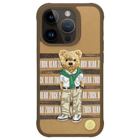 Husa Piele MagSafe Zuck Bear pentru Iphone 15 Pro - Protectie Premium Design San Francisco Golden State Husa Piele MagSafe Zuck Bear pentru Iphone 15 Pro - Protectie Premium Design San Francisco Golden State