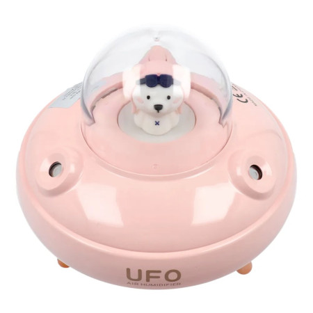Umidificator de Aromaterpie Ufo cu Difuzor -Roz Pal