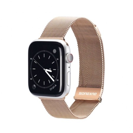 Curea Ceas Dux Ducis Milanese Magnetica din Otel Inoxidabil Apple Watch 42/44/45mm - Gold Curea Ceas Dux Ducis Milanese Magnetica din Otel Inoxidabil Apple Watch 42/44/45mm - Gold