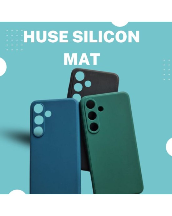 Husa Protectie Silicon Mat Samsung S24 - Negru