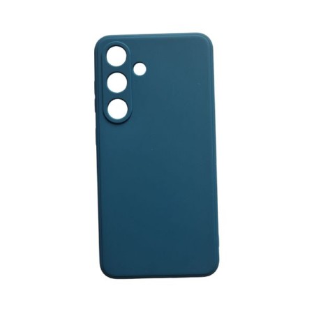 Husa Protectie Silicon Mat Samsung S24 Ultra - Albastru Husa Protectie Silicon Mat Samsung S24 Ultra - Albastru
