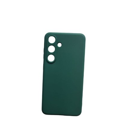 Husa Protectie Silicon Mat Samsung S24 Ultra - Verde Husa Protectie Silicon Mat Samsung S24 Ultra - Verde