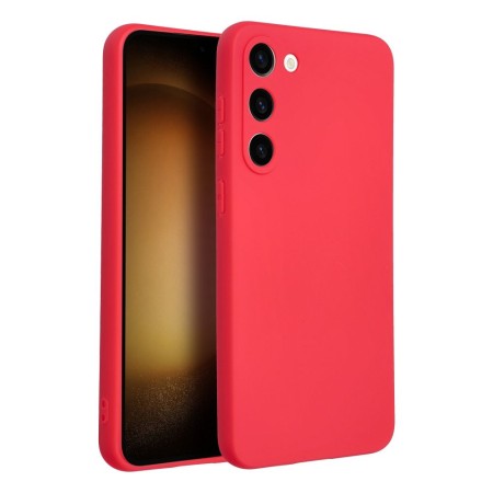 Husa Protectie Silicon Soft Slim Samsung S23 - Rosu Husa Protectie Silicon Soft Slim Samsung S23 - Rosu