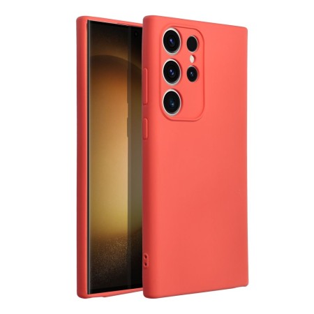 Husa Protectie Silicon Soft Samsung S23 Ultra - Corai