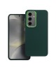 Husa Silicon Soft cu Rama Protectie Lentila Samsung S24 Plus- Verde