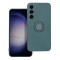 Husa Protectie cu Inel din Silicon Soft Samsung S23 Plus -Verde Husa Protectie cu Inel din Silicon Soft Samsung S23 Plus -Verde