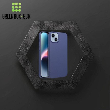 Husa Protectie Silicon Mat Samsung A14 5G/ A14 4G -Mov Husa Protectie Silicon Mat Samsung A14 5G/ A14 4G -Mov