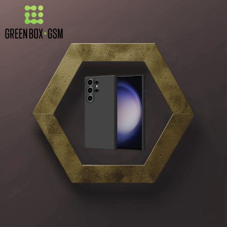 Husa Protectie Silicon Mat Samsung S23 Ultra -Negru Husa Protectie Silicon Mat Samsung S23 Ultra -Negru