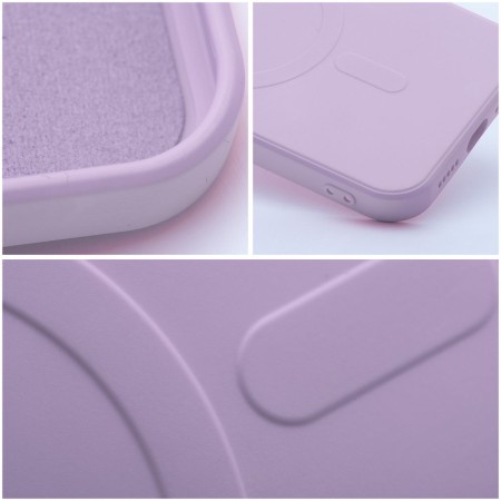 Husa Protectie Soc Silcon Mat Comaptibila MagSafe Samsung S24 Ultra -Roz Husa Protectie Soc Silcon Mat Comaptibila MagSafe Samsung S24 Ultra -Roz