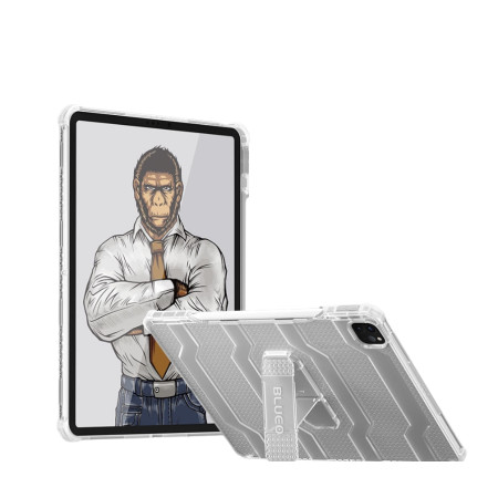 Husa Blueo Resistance iPad Pro 4/5/6 12.9' si iPad Air 6 13' - Protectie Militara, Anti-Soc -Alba Husa Blueo Resistance iPad Pro 4/5/6 12.9' si iPad Air 6 13' - Protectie Militara, Anti-Soc -Alba