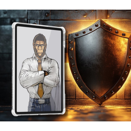 Husa Blueo Resistance iPad Pro 4/5/6 12.9' si iPad Air 6 13' - Protectie Militara, Anti-Soc -Alba Husa Blueo Resistance iPad Pro 4/5/6 12.9' si iPad Air 6 13' - Protectie Militara, Anti-Soc -Alba