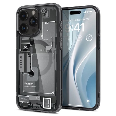Husa Spigen Ultra Hybrid Compatibila MagSafe pentru Iphone 15 Pro Max -Zero Husa Spigen Ultra Hybrid Compatibila MagSafe pentru Iphone 15 Pro Max -Zero