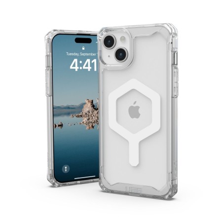Husa UAG Gear Plyo Compatibila Magsafe pentru Iphone 15 Plus Ice - Alb Husa UAG Gear Plyo Compatibila Magsafe pentru Iphone 15 Plus Ice - Alb