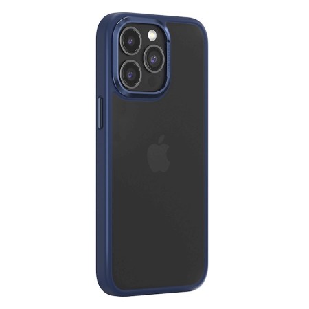 Husa Comma Joy Elegant Iphone 15 - Albastru Husa Comma Joy Elegant Iphone 15 - Albastru