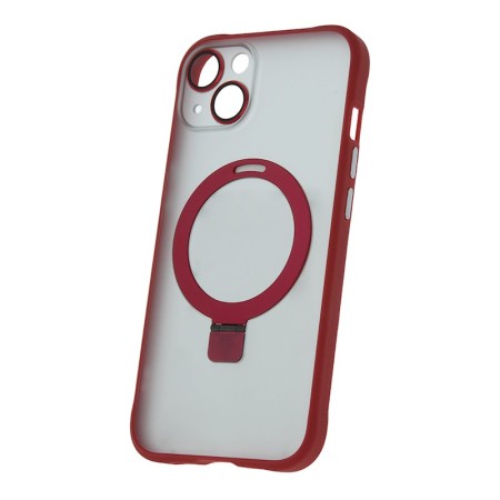Husa Max Ring Iphone 15 Pro Max - Rosu Soft Husa Max Ring Iphone 15 Pro Max - Rosu Soft