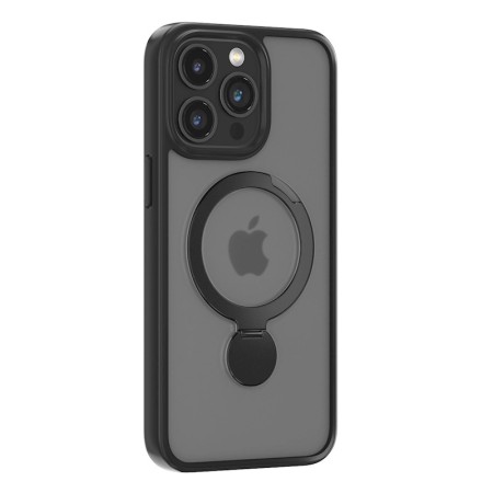 Husa Comma Joy Shark MagSafe pentru Iphone 15 - Negru Husa Comma Joy Shark MagSafe pentru Iphone 15 - Negru