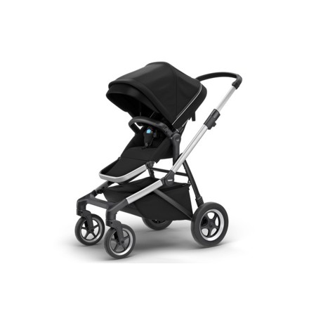 Carucior Thule SLEEK Cadru Gri si Copertina Midnight Black Carucior Thule SLEEK Cadru Gri si Copertina Midnight Black