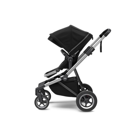 Carucior Thule SLEEK Cadru Gri si Copertina Midnight Black Carucior Thule SLEEK Cadru Gri si Copertina Midnight Black