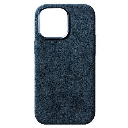 Husa Clasica MagSafe Iphone 13 -Alcantara - Albastru Husa Clasica MagSafe Iphone 13 -Alcantara - Albastru