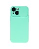 Husa Protectie Camera Silicon Soft Pentru Samsung S23 FE - Verde Menta