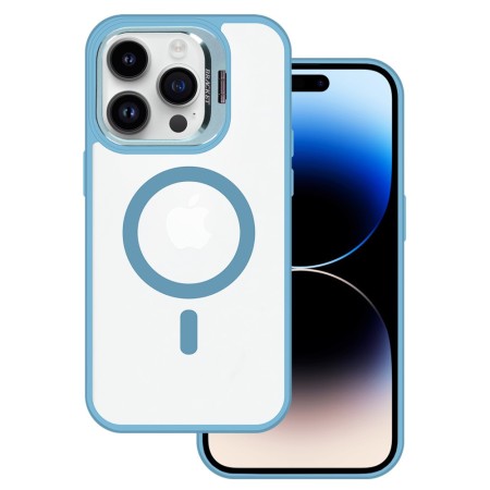 Husa Protectie Impact MagSafe cu Inel-Stand Iphone 13 Pro Max Compatibil -Albastru Husa Protectie Impact MagSafe cu Inel-Stand Iphone 13 Pro Max Compatibil -Albastru