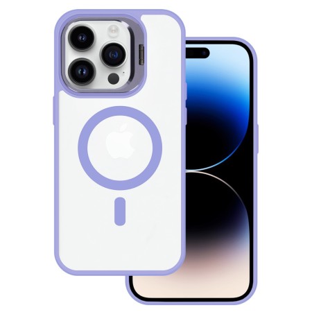 Husa Protectie Impact MagSafe cu Inel-Stand Iphone 13 Pro Compatibil -Mov Deschis Husa Protectie Impact MagSafe cu Inel-Stand Iphone 13 Pro Compatibil -Mov Deschis