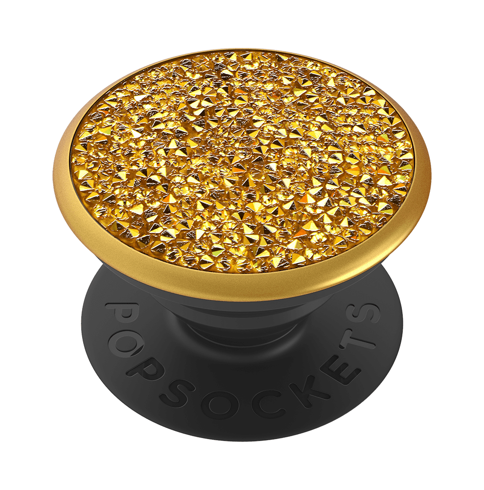 Suport PopSocket Crystal Swarovsky - Gold - 1 | YEO
