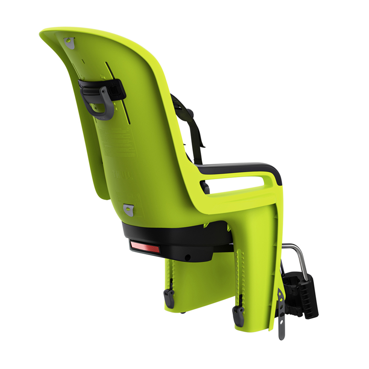 Scaun pentru copii, Thule RideAlong2 Zen Lime Green, cu montare pe bicicleta in spate - 2 | YEO