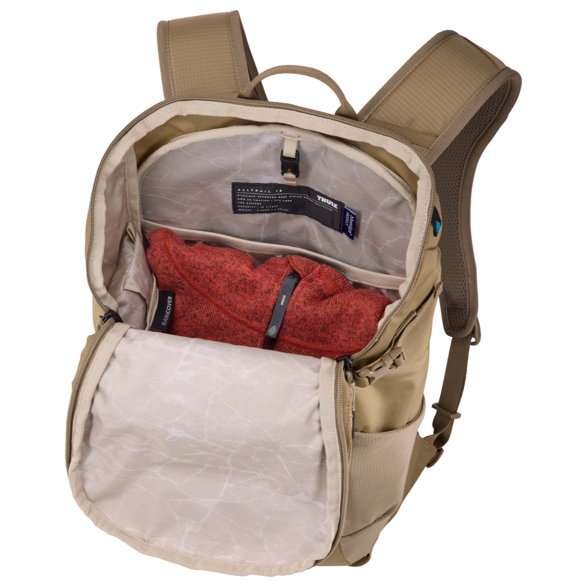 Rucsac cu husa protectie Thule AllTrail 18L, Kaki - 3 | YEO