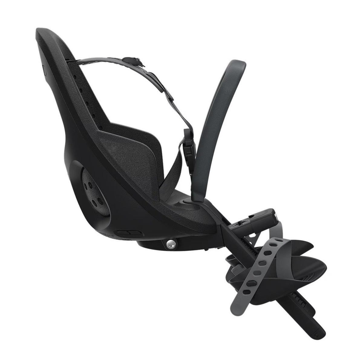 Scaun pentru copii, cu montare pe bicicleta in fata - Thule Yepp 2 Mini Front mounted, Midnight Black - 2 | YEO