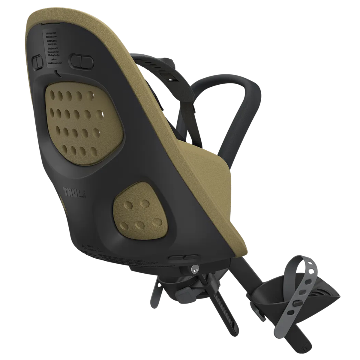 Scaun pentru copii, cu montare pe bicicleta in fata - Thule Yepp 2 Mini Front mounted, Fennel Tan - 2 | YEO