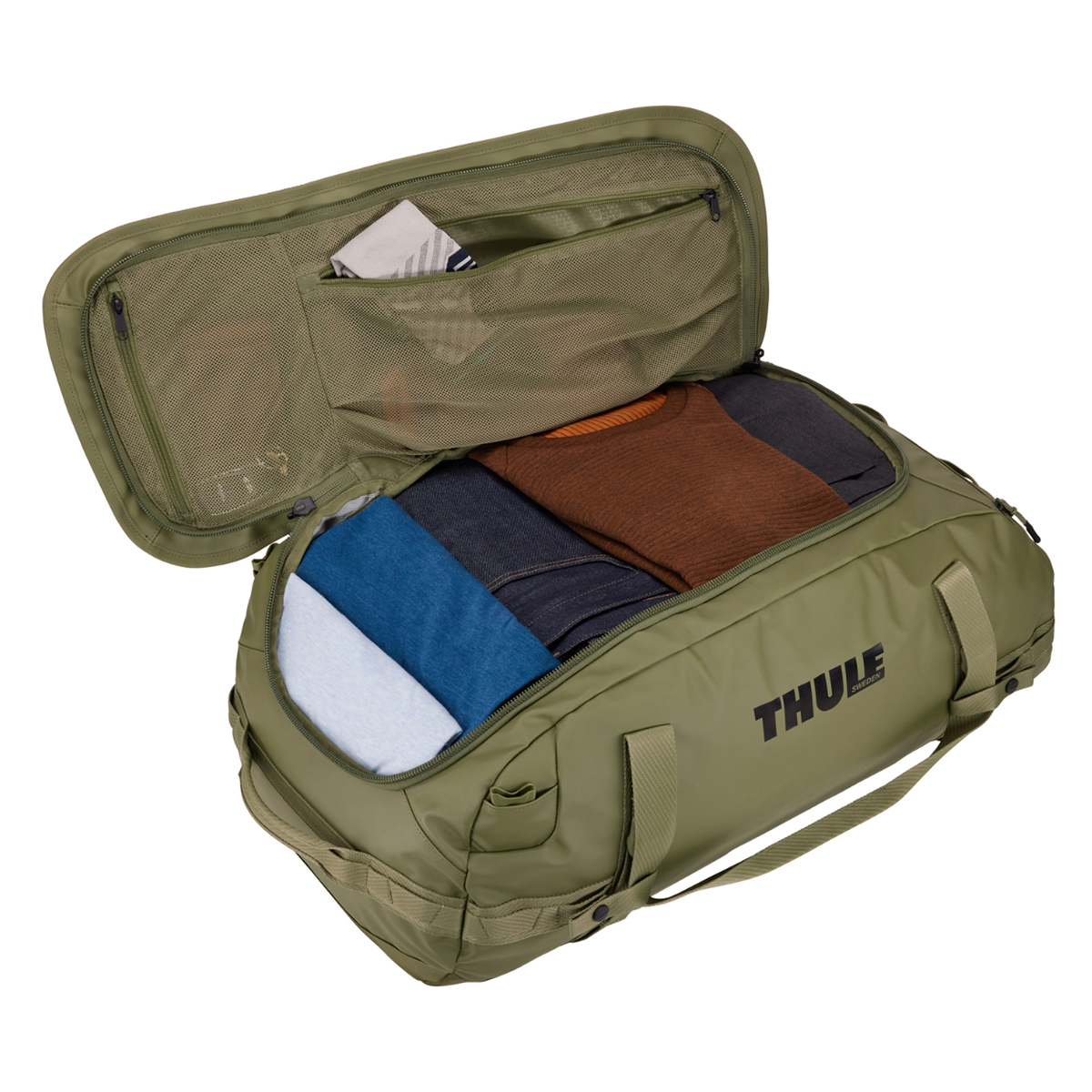 Geanta voiaj duffel, Thule, Chasm, 70L, Olivine - 2 | YEO