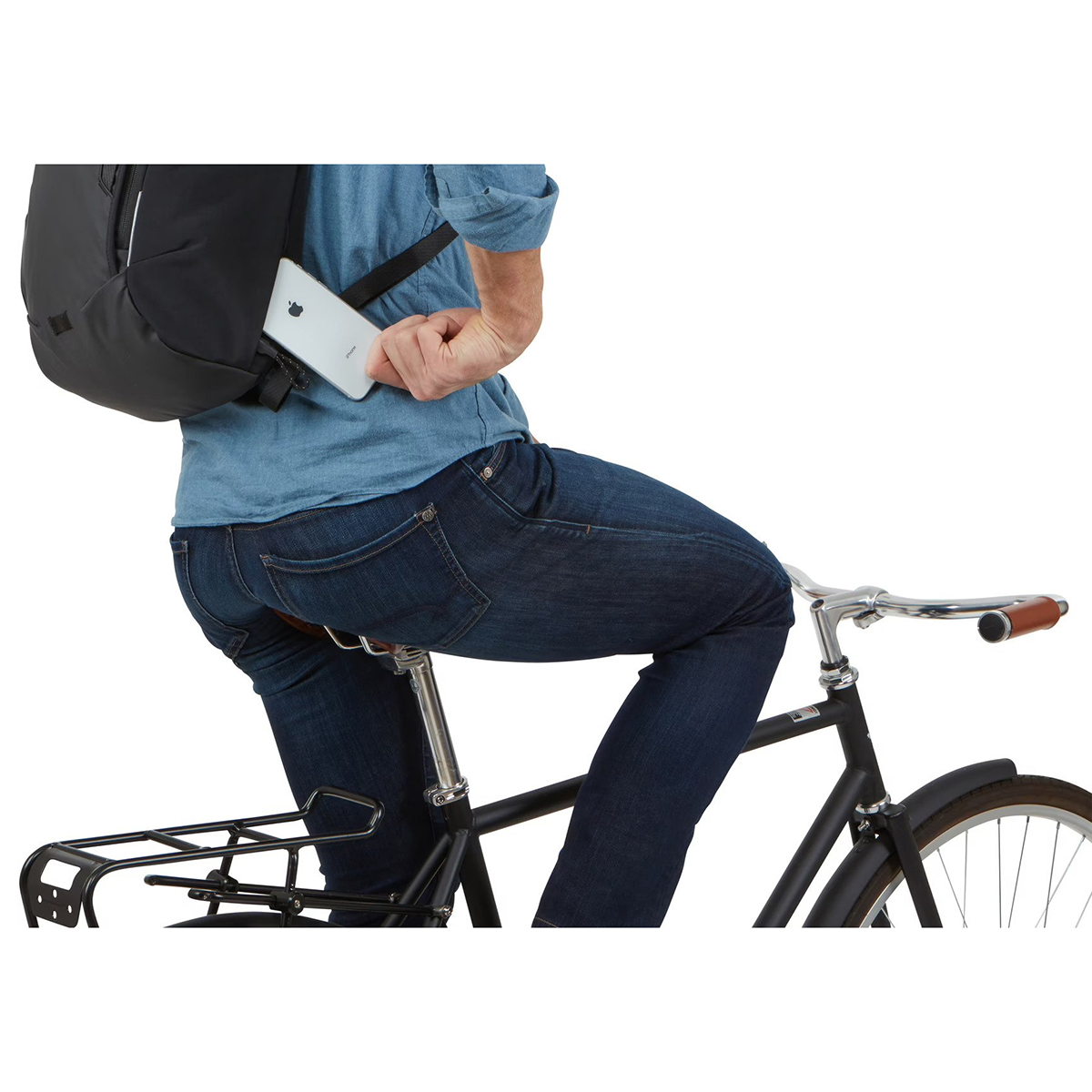 Rucsac urban cu compartiment laptop, Thule, Paramount Commuter, 18L, Negru - 4 | YEO