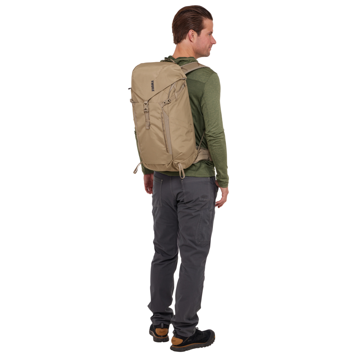 Rucsac cu husa protectie Thule AllTrail 25L, Kaki - 2 | YEO