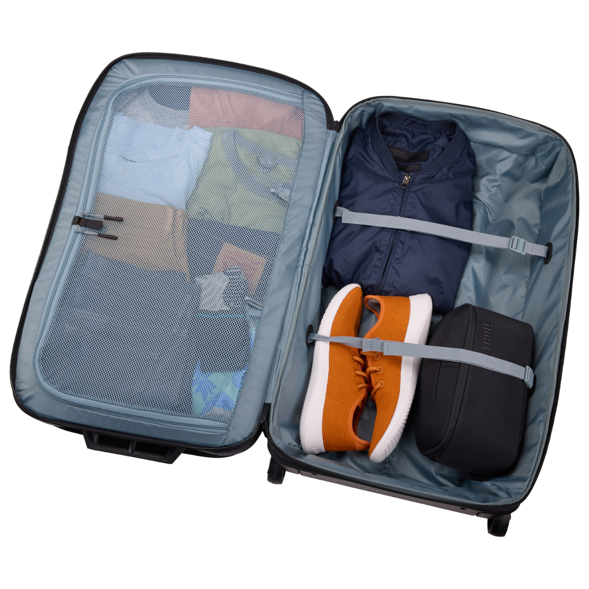 Geanta voiaj, Thule, Subterra Wheeled Duffel, 70 cm, 90L, Negru - 3 | YEO