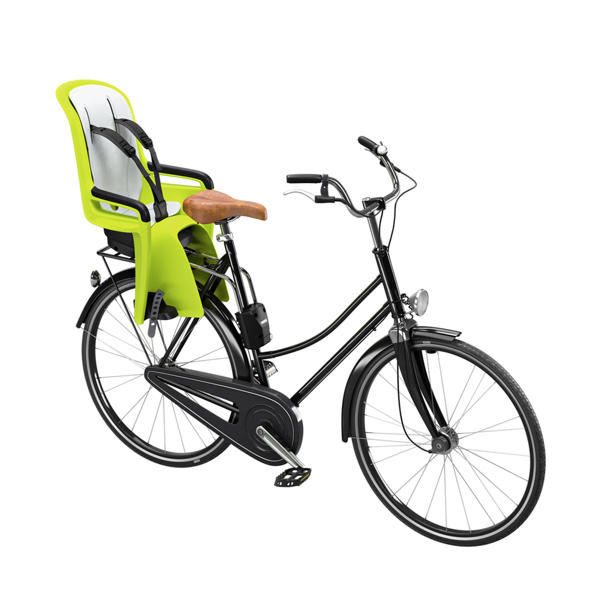 Scaun pentru copii, Thule RideAlong2 Zen Lime Green, cu montare pe bicicleta in spate - 1 | YEO