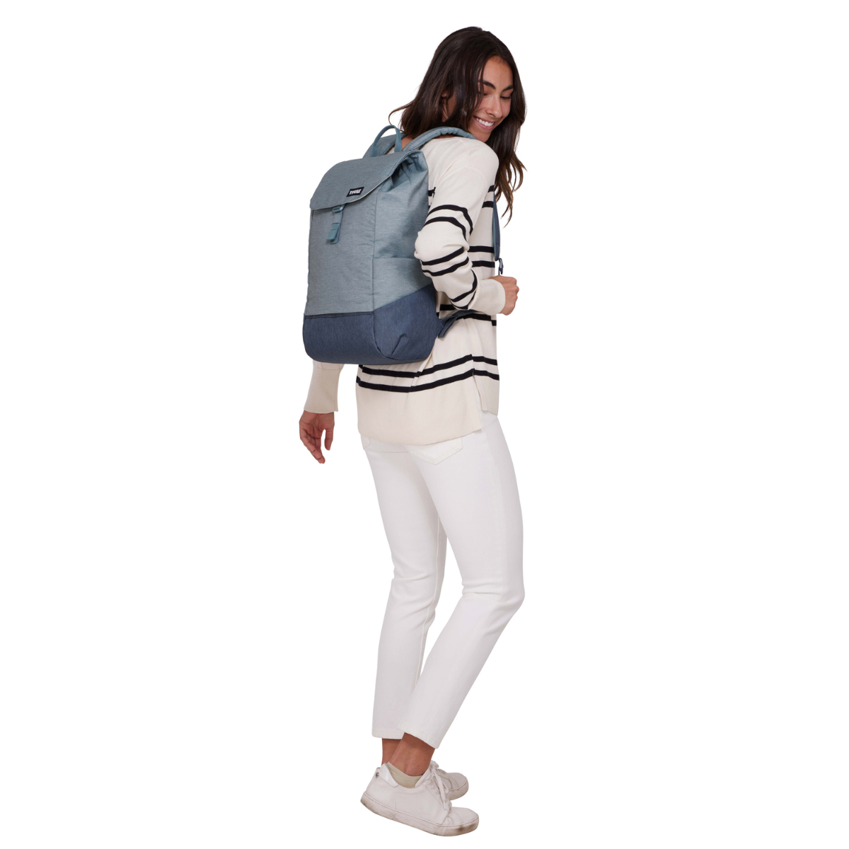 Rucsac urban cu compartiment laptop, Thule, Lithos, 16L, Albastru - 2 | YEO