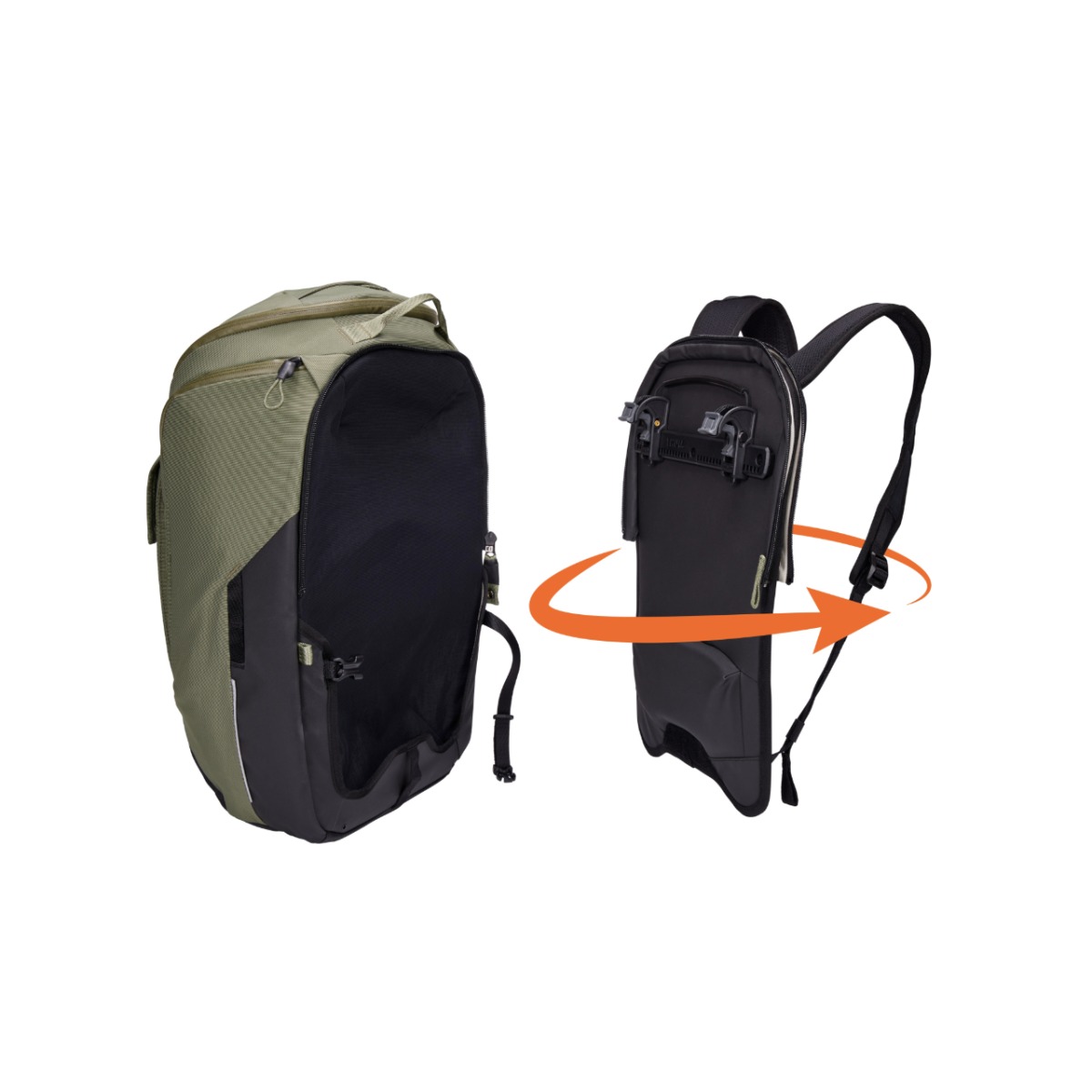 Rucsac urban hibrid Thule Paramount, 26L, Verde - 1 | YEO