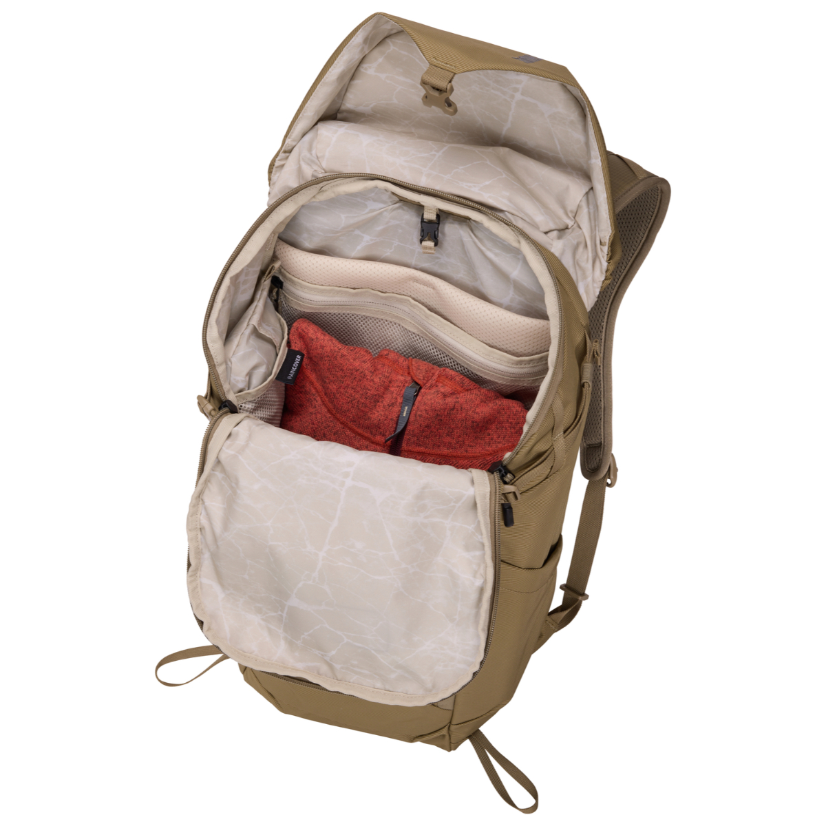 Rucsac cu husa protectie Thule AllTrail 25L, Kaki - 3 | YEO