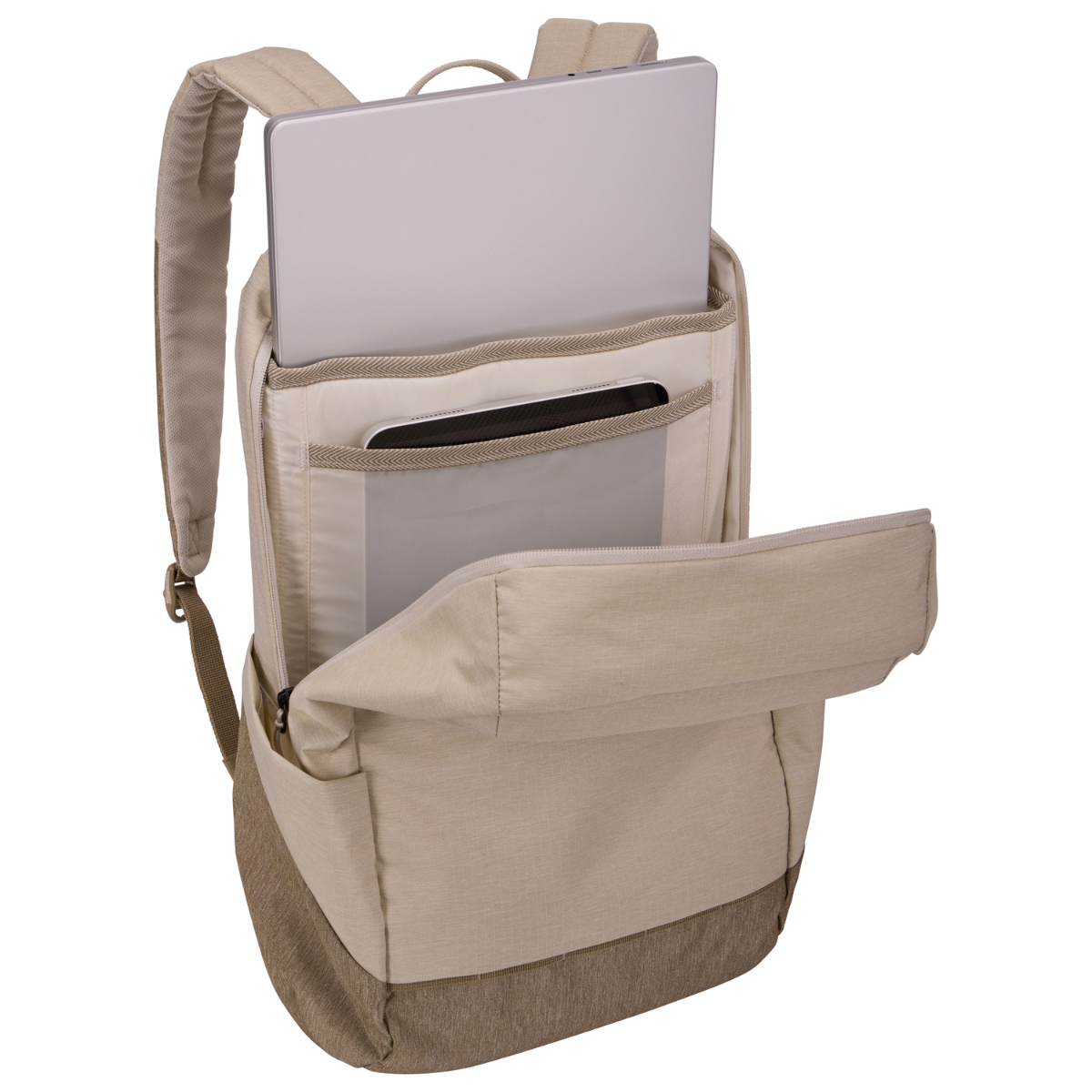 Rucsac urban cu compartiment laptop, Thule, Lithos, 20L, Bej - 1 | YEO