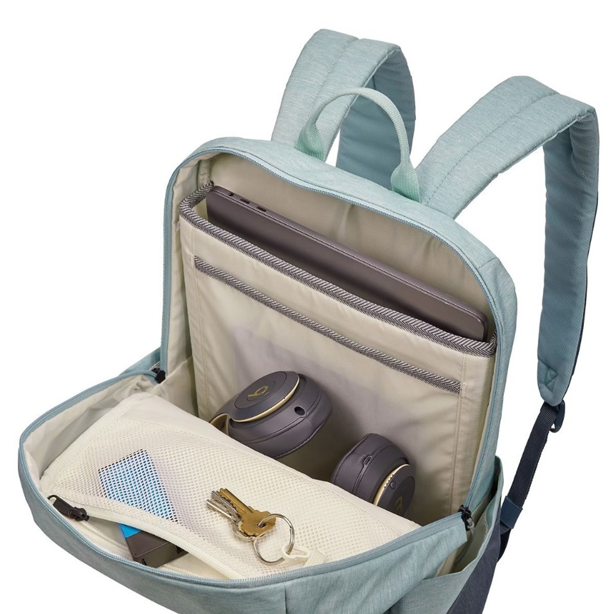 Rucsac urban cu compartiment laptop, Thule, Lithos, 20L, Albastru deschis - 1 | YEO