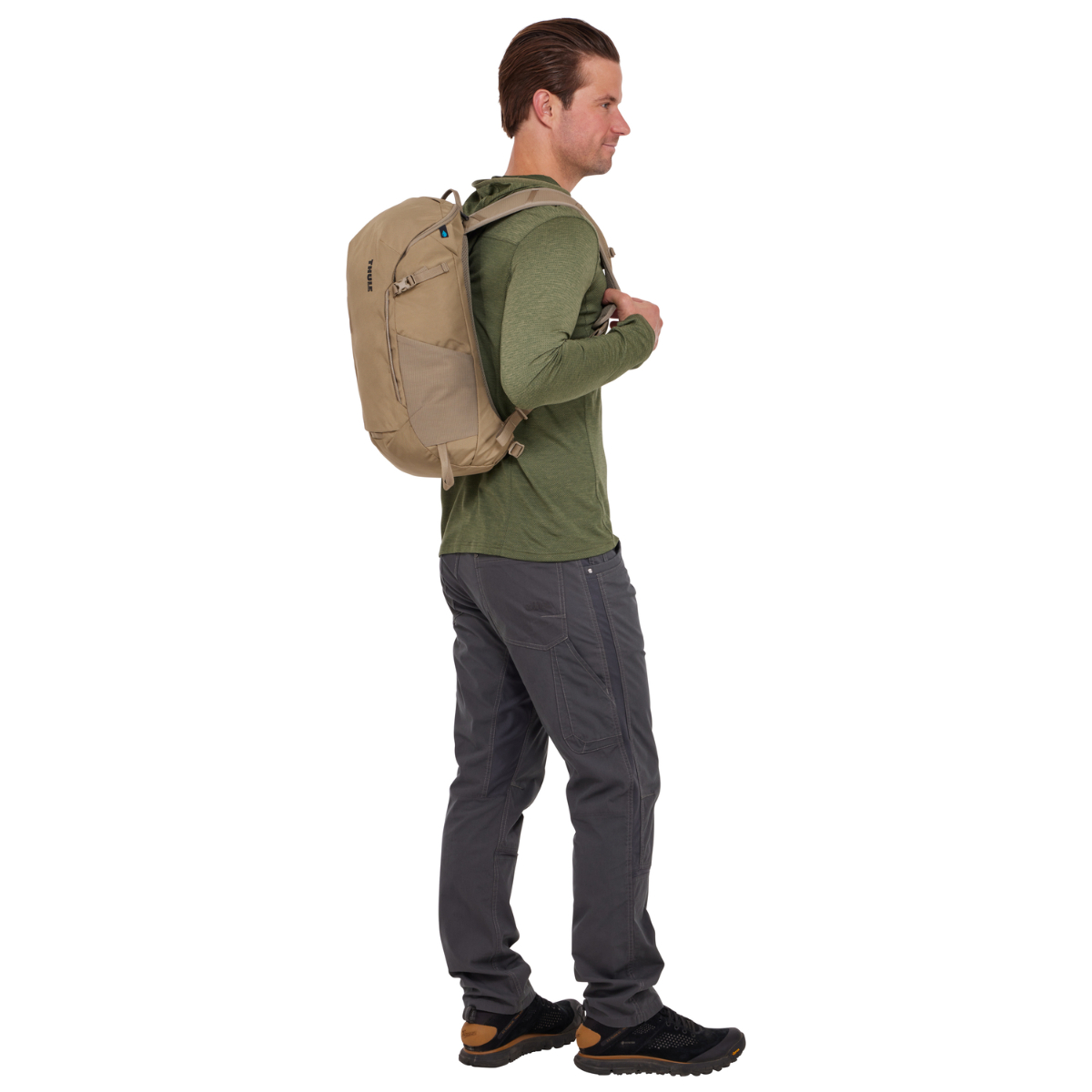 Rucsac cu husa protectie Thule AllTrail 18L, Kaki - 1 | YEO