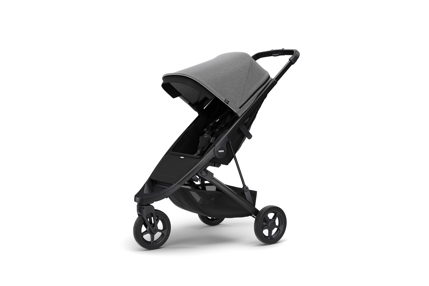 Copertina pentru carucior Thule Spring CANOPY GREY MELANGE - 3 | YEO