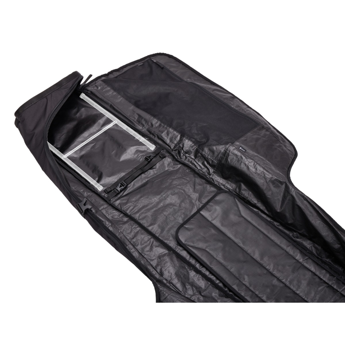 Geanta schi Thule RoundTrip Double Ski Roller 192cm, Negru, 2024 - 3 | YEO