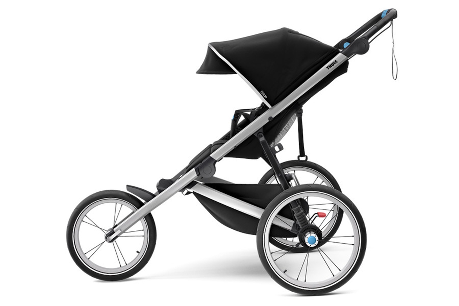 Carucior Thule Glide 2 Single Aluminium/Jet Black (model 2020) - 4 | YEO