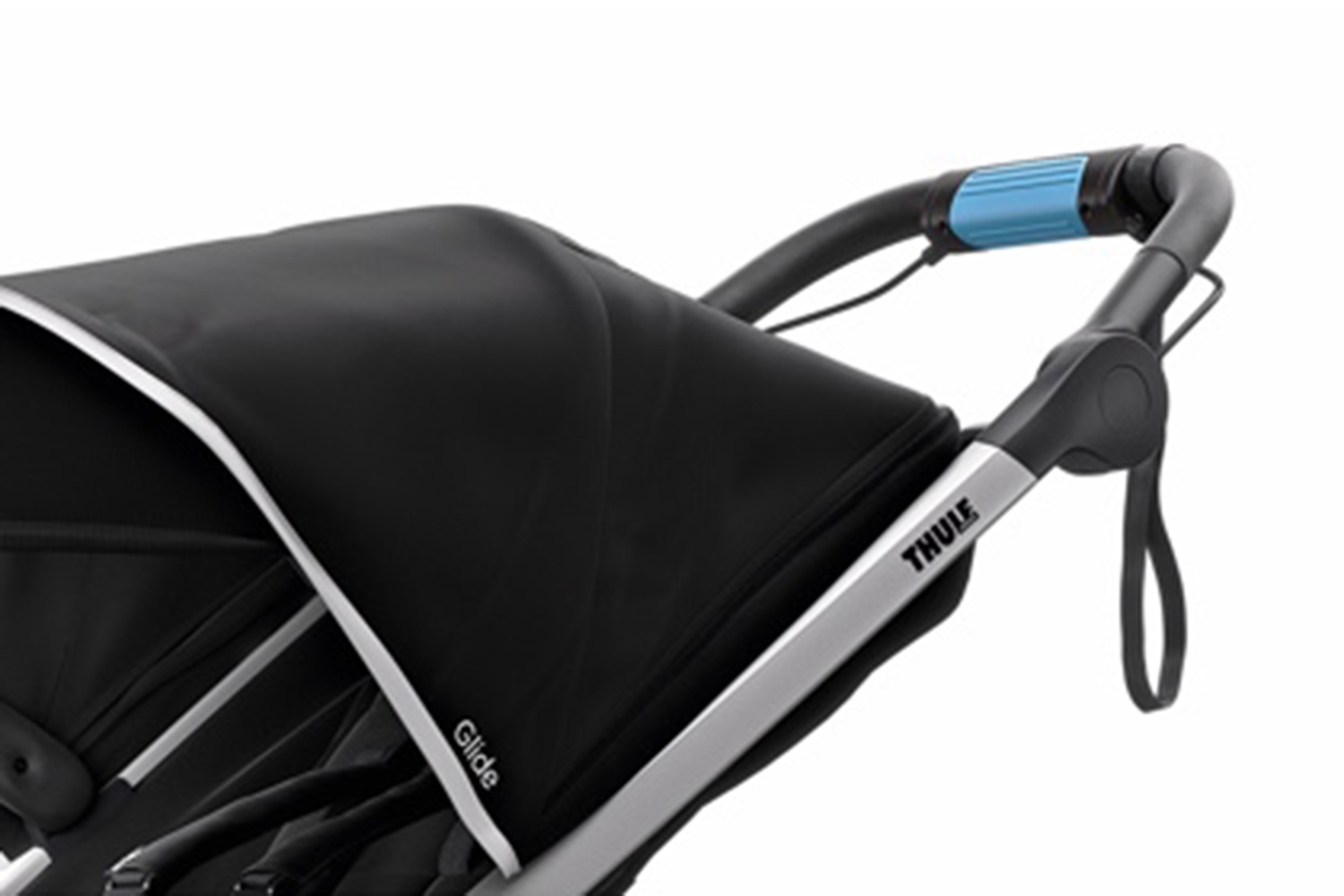 Carucior Thule Glide 2 Single Aluminium/Jet Black (model 2020) - 1 | YEO
